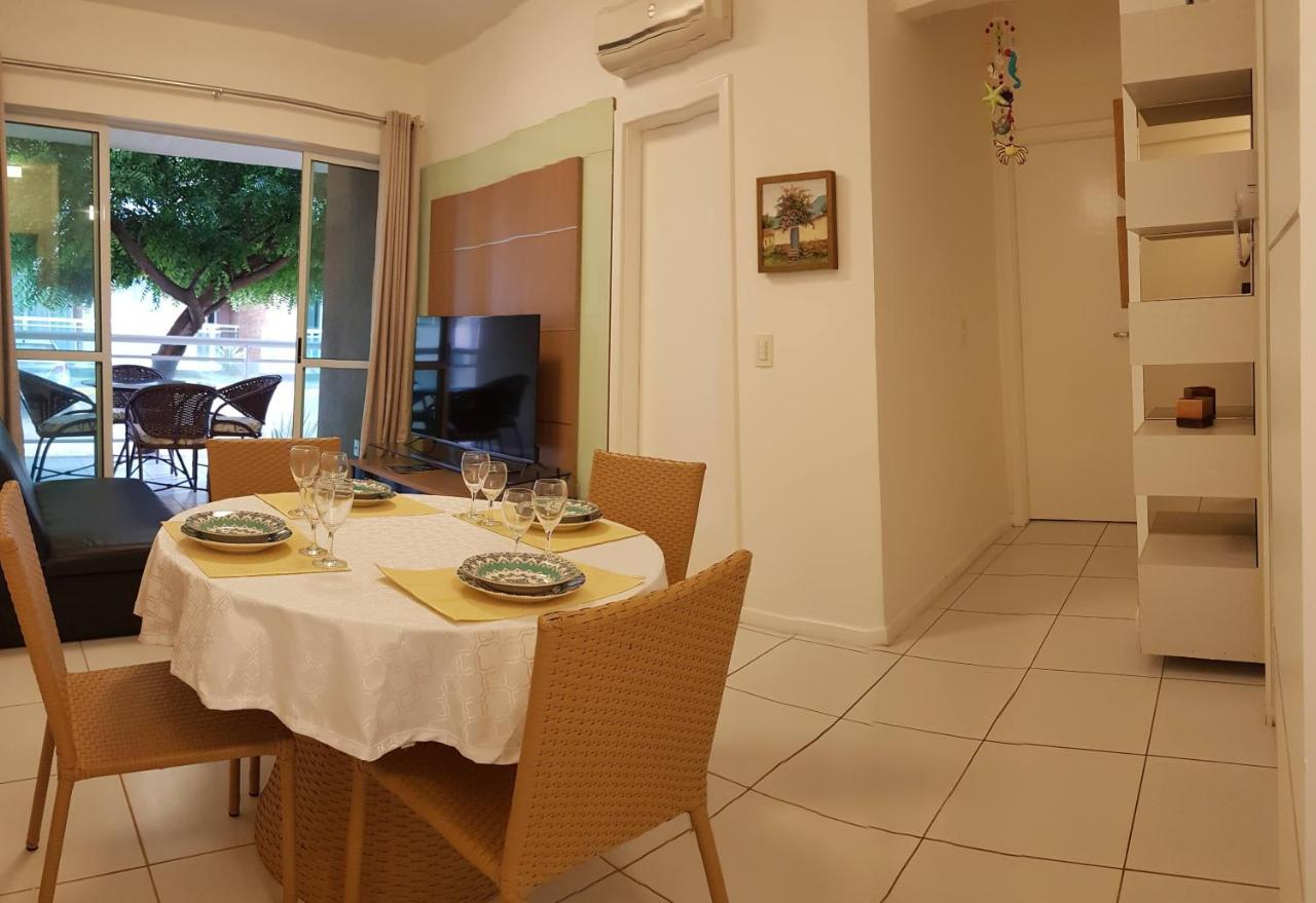 Palm Beach Porto Das Dunas, Apartamento Todo Climatizado Terreo A 350 Metros Beach Park Aquiraz Dış mekan fotoğraf