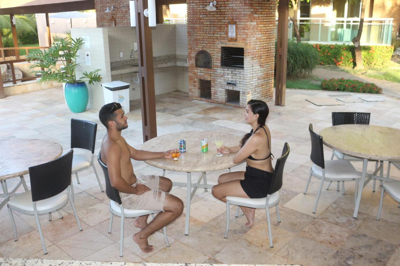 Palm Beach Porto Das Dunas, Apartamento Todo Climatizado Terreo A 350 Metros Beach Park Aquiraz Dış mekan fotoğraf